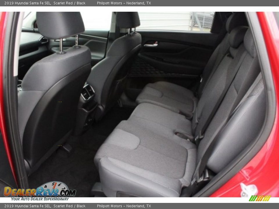 2019 Hyundai Santa Fe SEL Scarlet Red / Black Photo #23