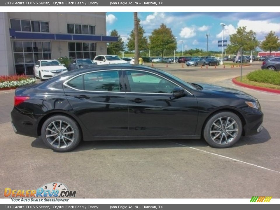 2019 Acura TLX V6 Sedan Crystal Black Pearl / Ebony Photo #6