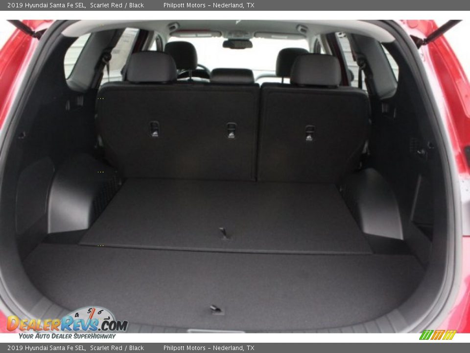 2019 Hyundai Santa Fe SEL Scarlet Red / Black Photo #26