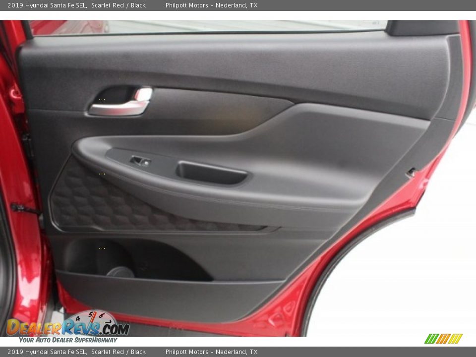 2019 Hyundai Santa Fe SEL Scarlet Red / Black Photo #27