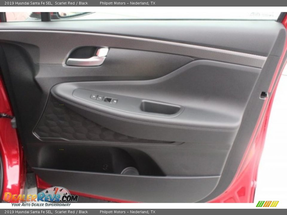 2019 Hyundai Santa Fe SEL Scarlet Red / Black Photo #29