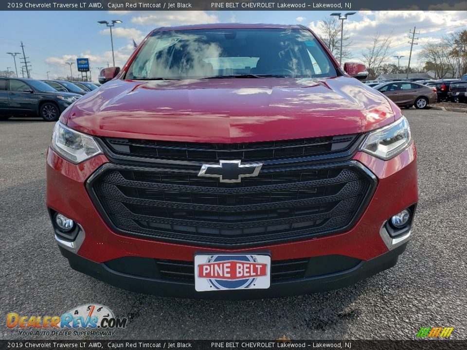 2019 Chevrolet Traverse LT AWD Cajun Red Tintcoat / Jet Black Photo #2