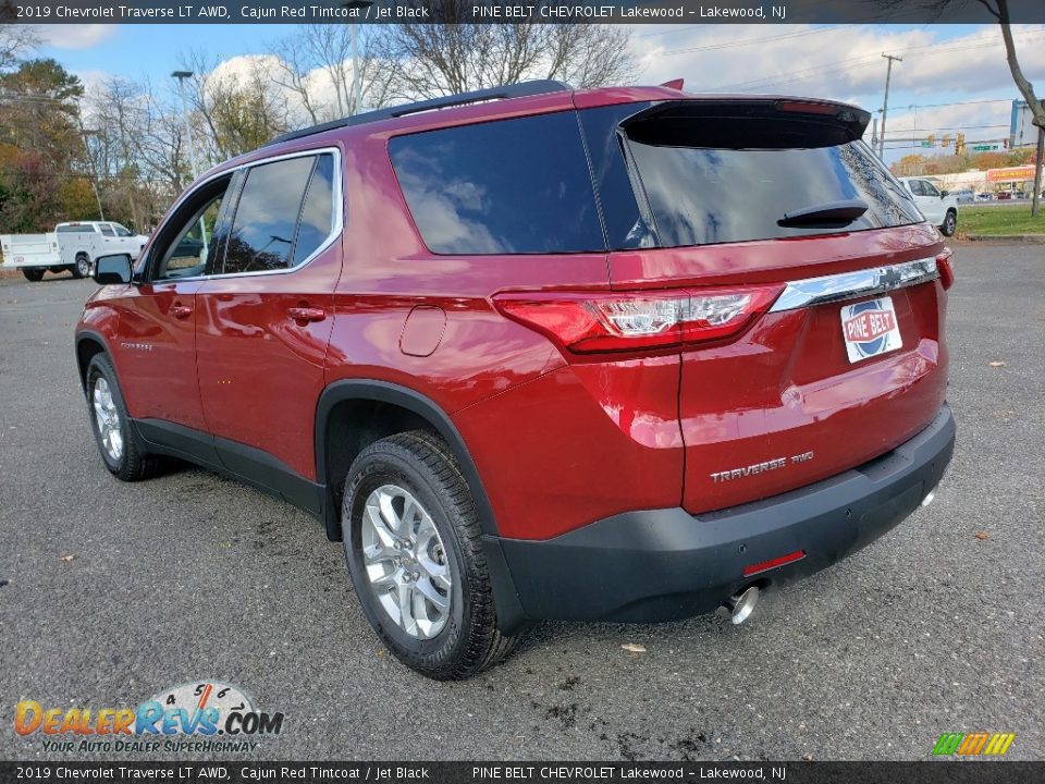 2019 Chevrolet Traverse LT AWD Cajun Red Tintcoat / Jet Black Photo #4