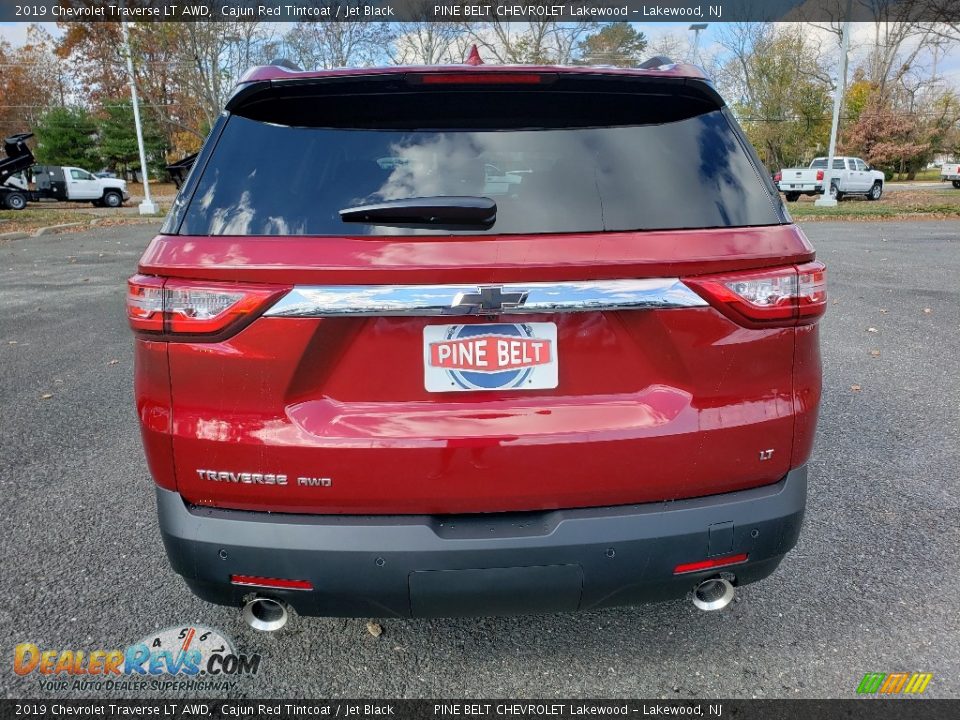 2019 Chevrolet Traverse LT AWD Cajun Red Tintcoat / Jet Black Photo #5