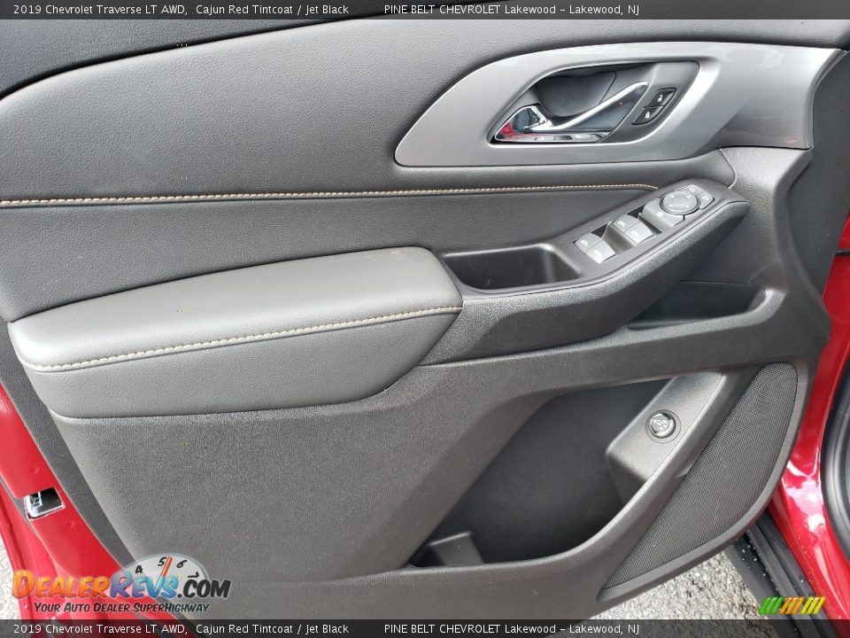 2019 Chevrolet Traverse LT AWD Cajun Red Tintcoat / Jet Black Photo #8