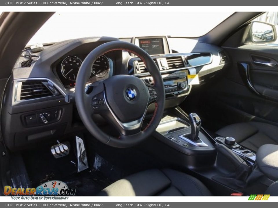 2018 BMW 2 Series 230i Convertible Alpine White / Black Photo #4