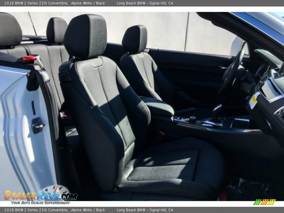 2018 BMW 2 Series 230i Convertible Alpine White / Black Photo #5