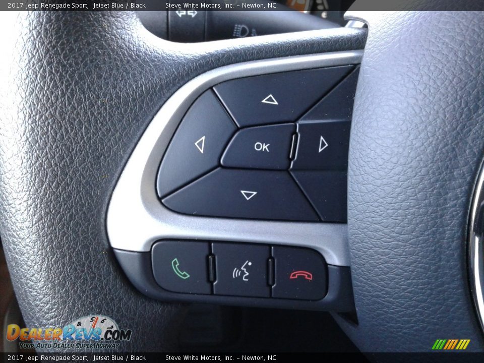 2017 Jeep Renegade Sport Jetset Blue / Black Photo #16