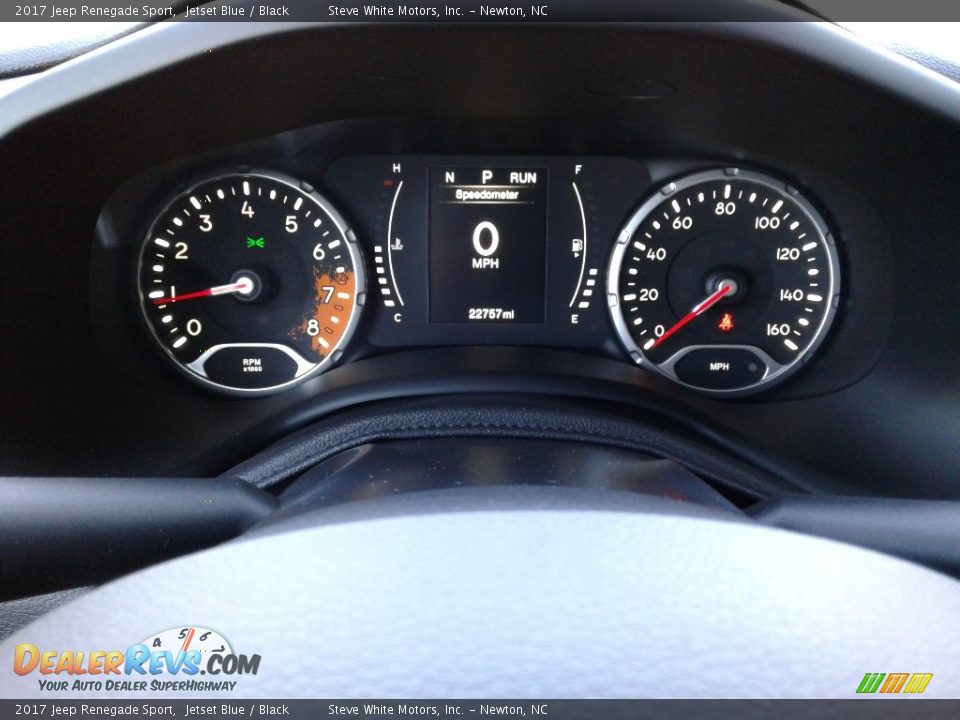 2017 Jeep Renegade Sport Jetset Blue / Black Photo #18