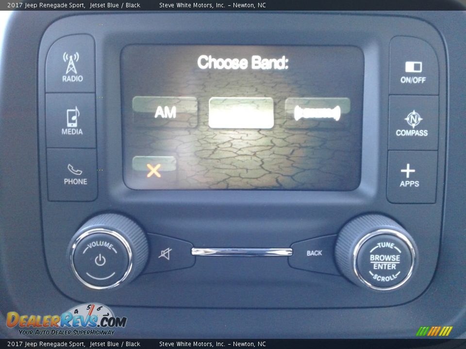 2017 Jeep Renegade Sport Jetset Blue / Black Photo #20