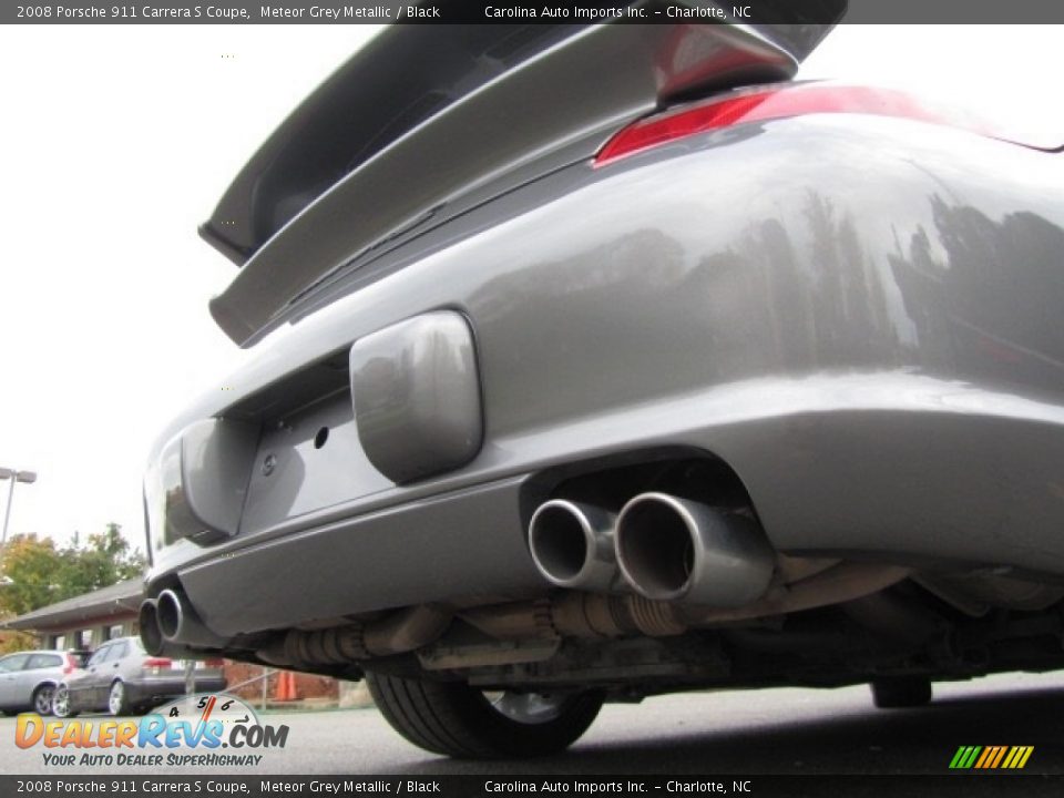 2008 Porsche 911 Carrera S Coupe Meteor Grey Metallic / Black Photo #11