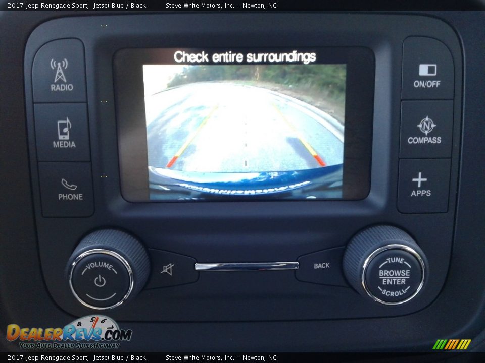 2017 Jeep Renegade Sport Jetset Blue / Black Photo #21