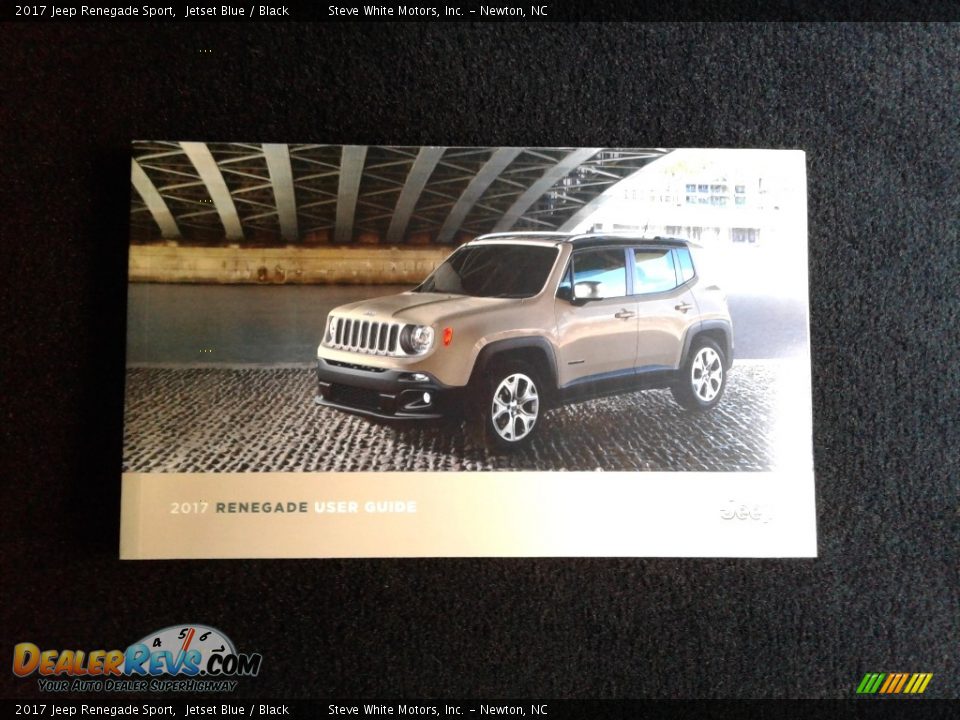 2017 Jeep Renegade Sport Jetset Blue / Black Photo #28