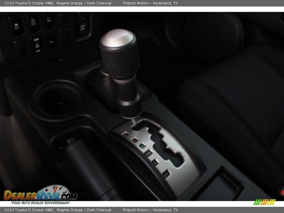 2014 Toyota FJ Cruiser 4WD Magma Orange / Dark Charcoal Photo #19
