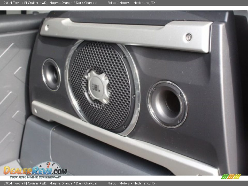 2014 Toyota FJ Cruiser 4WD Magma Orange / Dark Charcoal Photo #29