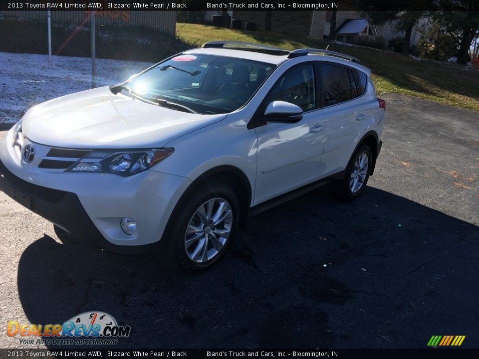 2013 Toyota RAV4 Limited AWD Blizzard White Pearl / Black Photo #1