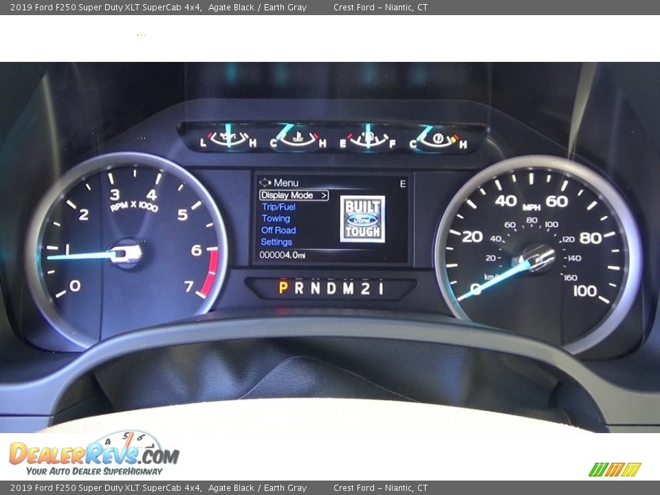 2019 Ford F250 Super Duty XLT SuperCab 4x4 Gauges Photo #13