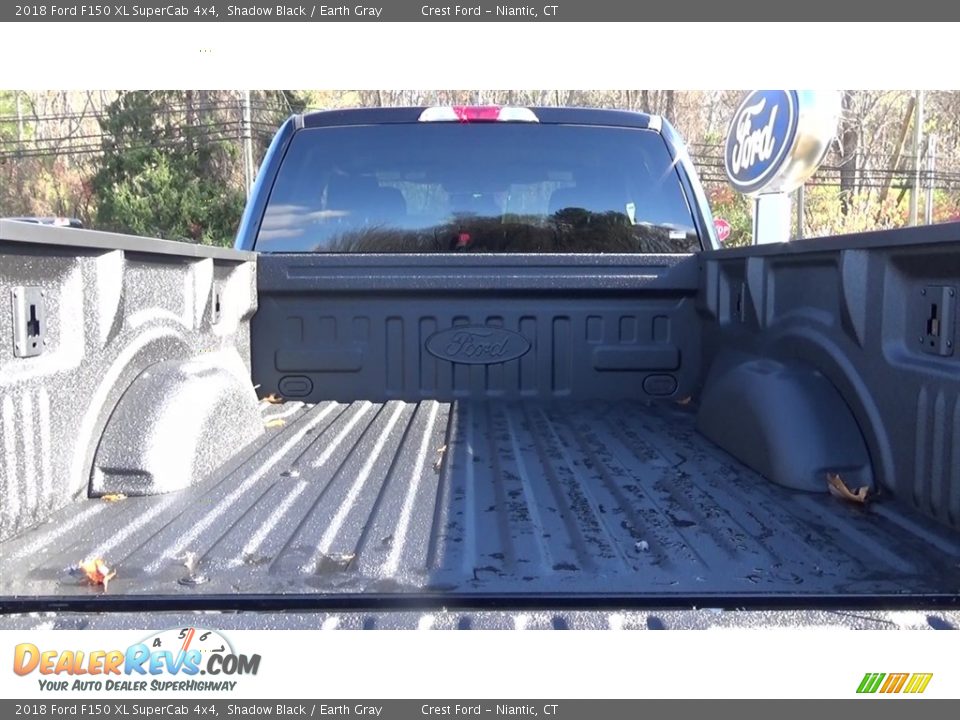 2018 Ford F150 XL SuperCab 4x4 Shadow Black / Earth Gray Photo #20