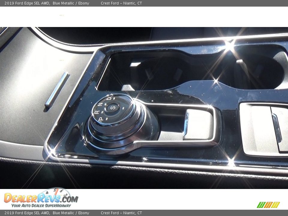 2019 Ford Edge SEL AWD Blue Metallic / Ebony Photo #17