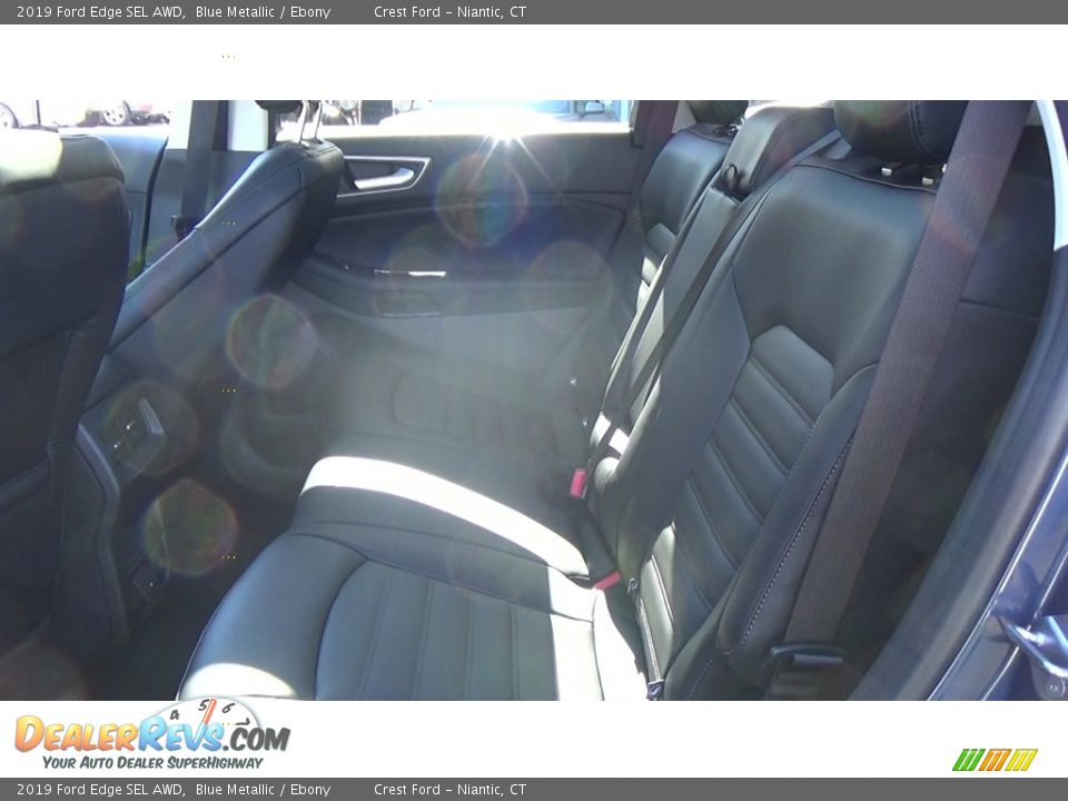 2019 Ford Edge SEL AWD Blue Metallic / Ebony Photo #19