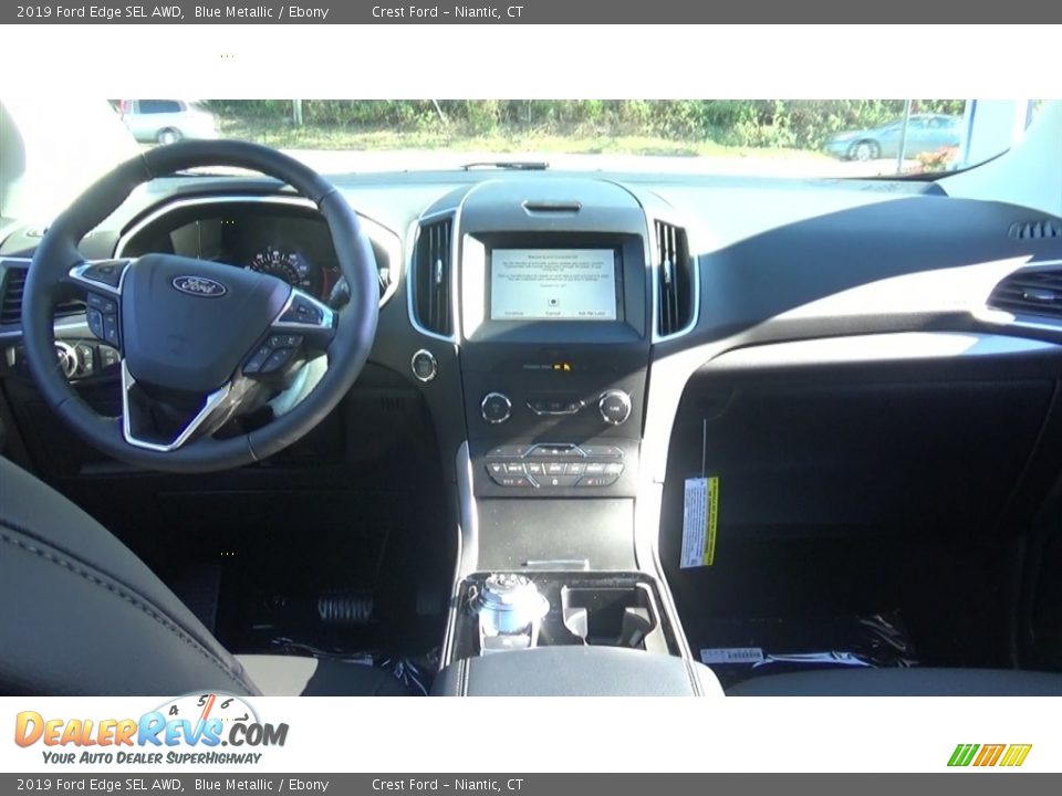 2019 Ford Edge SEL AWD Blue Metallic / Ebony Photo #20