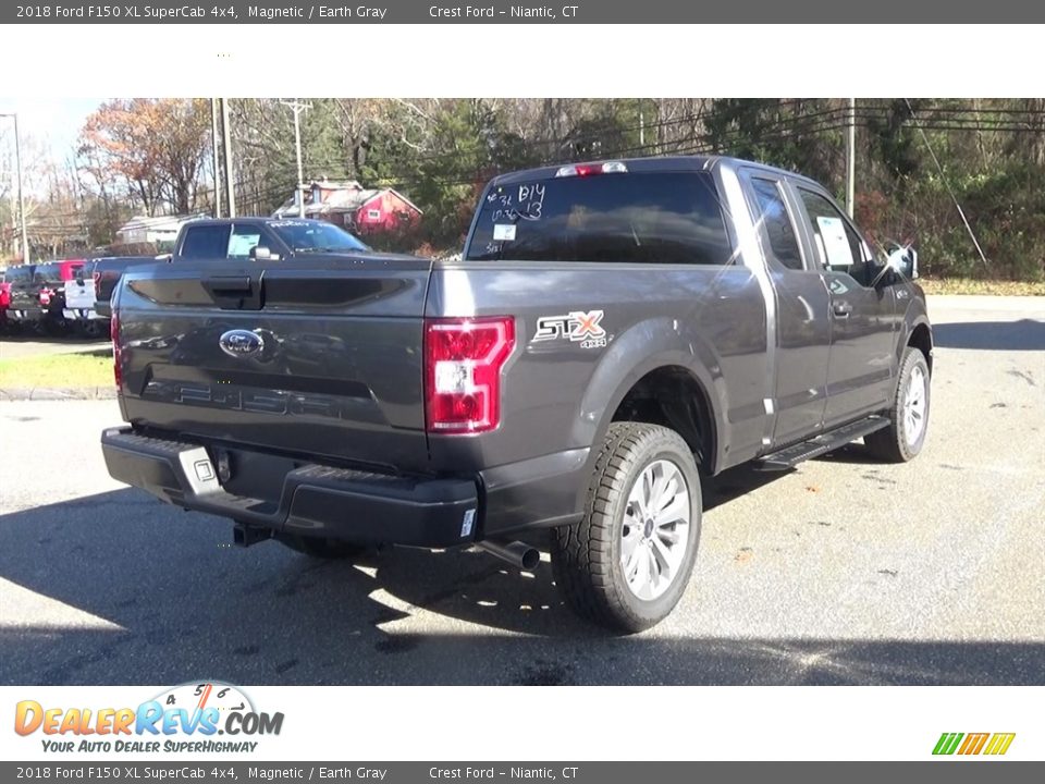 2018 Ford F150 XL SuperCab 4x4 Magnetic / Earth Gray Photo #7
