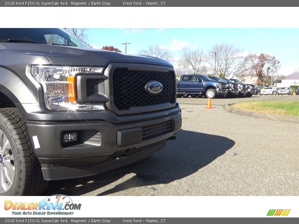 2018 Ford F150 XL SuperCab 4x4 Magnetic / Earth Gray Photo #27