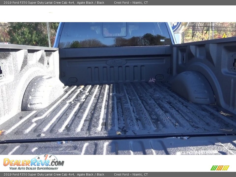 2019 Ford F350 Super Duty Lariat Crew Cab 4x4 Agate Black / Black Photo #21