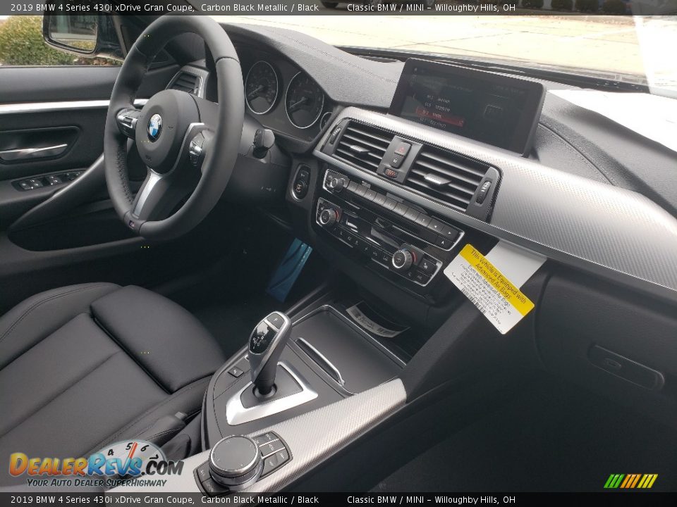 Dashboard of 2019 BMW 4 Series 430i xDrive Gran Coupe Photo #4