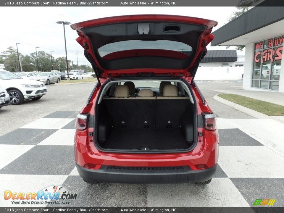 2018 Jeep Compass Sport Redline Pearl / Black/Sandstorm Photo #5