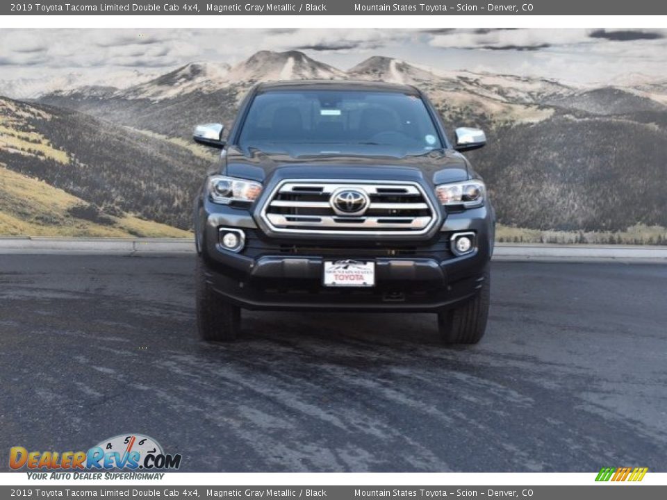 2019 Toyota Tacoma Limited Double Cab 4x4 Magnetic Gray Metallic / Black Photo #2
