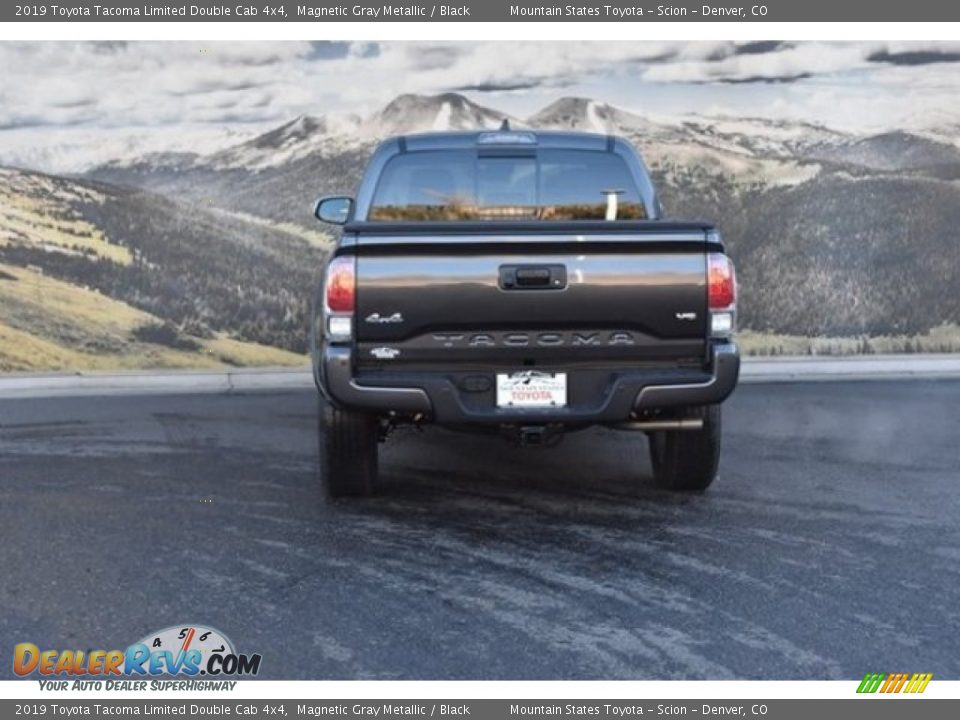 2019 Toyota Tacoma Limited Double Cab 4x4 Magnetic Gray Metallic / Black Photo #4