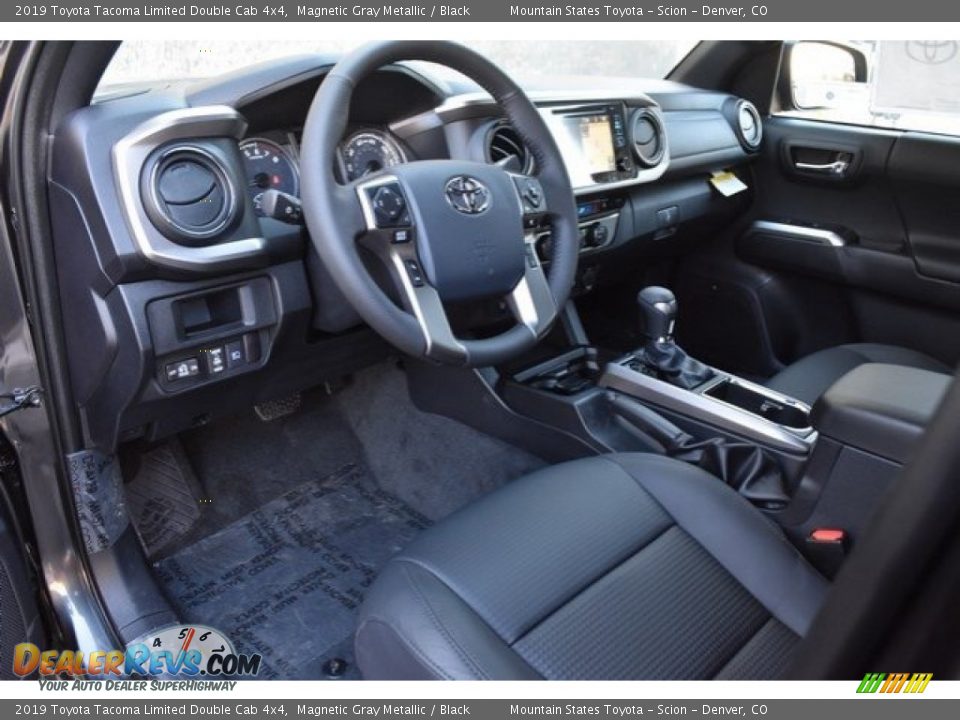 2019 Toyota Tacoma Limited Double Cab 4x4 Magnetic Gray Metallic / Black Photo #5