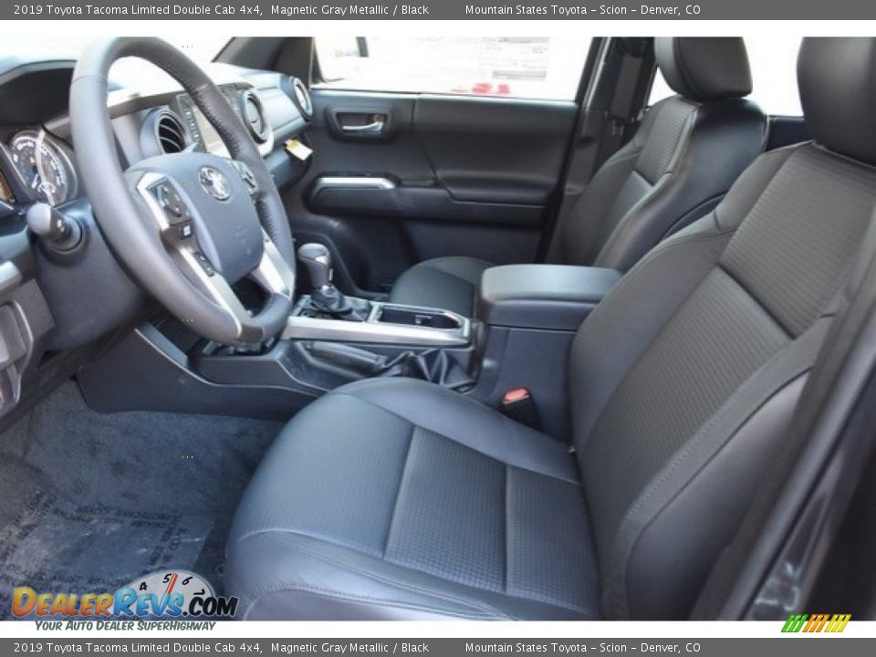 2019 Toyota Tacoma Limited Double Cab 4x4 Magnetic Gray Metallic / Black Photo #6