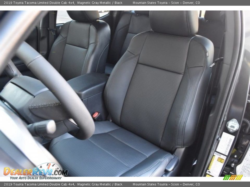 2019 Toyota Tacoma Limited Double Cab 4x4 Magnetic Gray Metallic / Black Photo #7