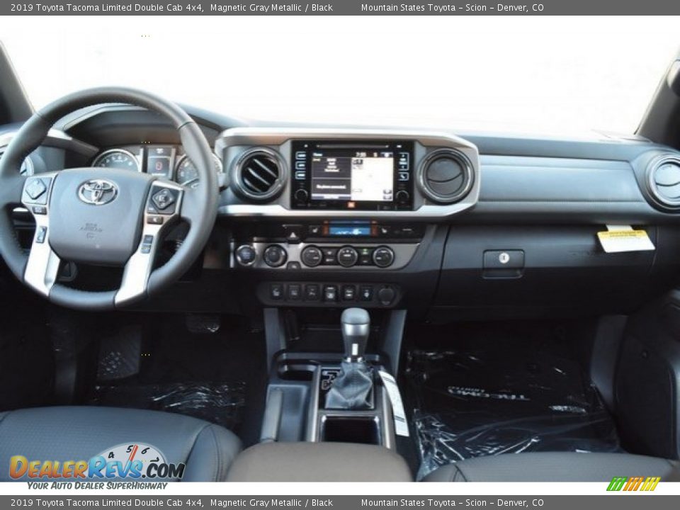 2019 Toyota Tacoma Limited Double Cab 4x4 Magnetic Gray Metallic / Black Photo #8