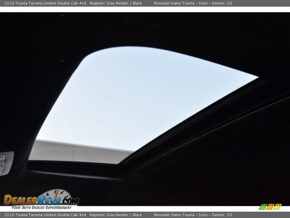 2019 Toyota Tacoma Limited Double Cab 4x4 Magnetic Gray Metallic / Black Photo #9