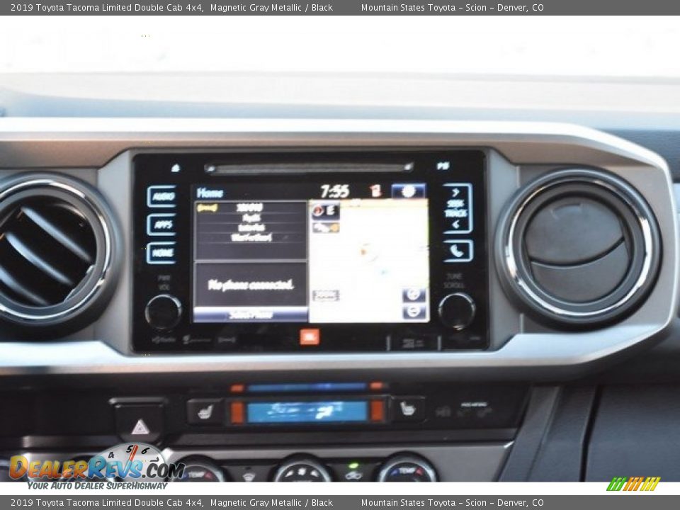 2019 Toyota Tacoma Limited Double Cab 4x4 Magnetic Gray Metallic / Black Photo #10