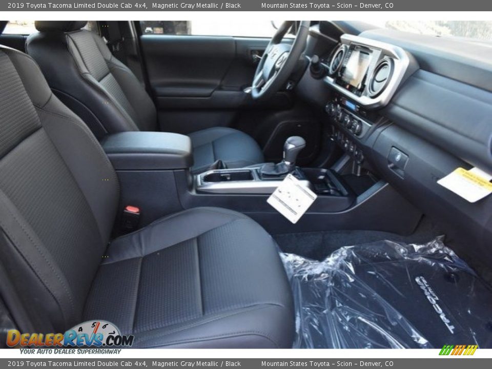 2019 Toyota Tacoma Limited Double Cab 4x4 Magnetic Gray Metallic / Black Photo #12