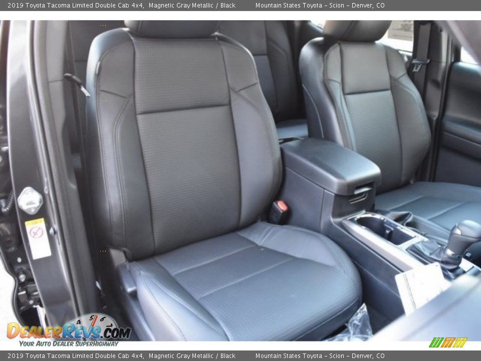 2019 Toyota Tacoma Limited Double Cab 4x4 Magnetic Gray Metallic / Black Photo #13