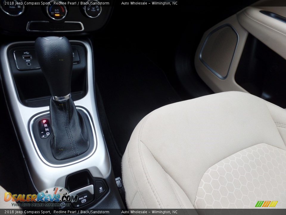 2018 Jeep Compass Sport Redline Pearl / Black/Sandstorm Photo #20