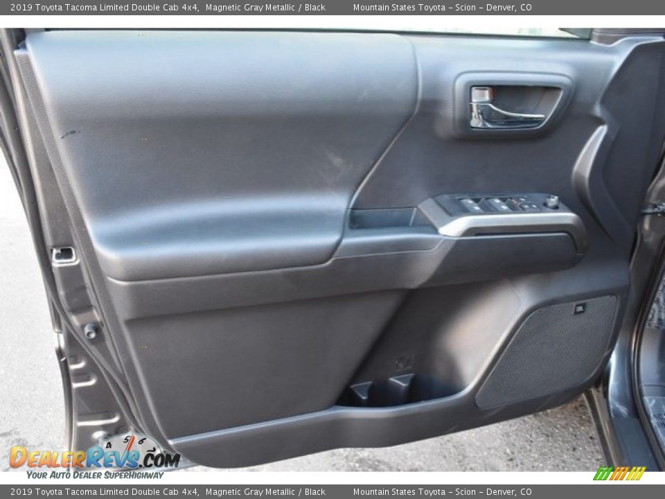 2019 Toyota Tacoma Limited Double Cab 4x4 Magnetic Gray Metallic / Black Photo #20
