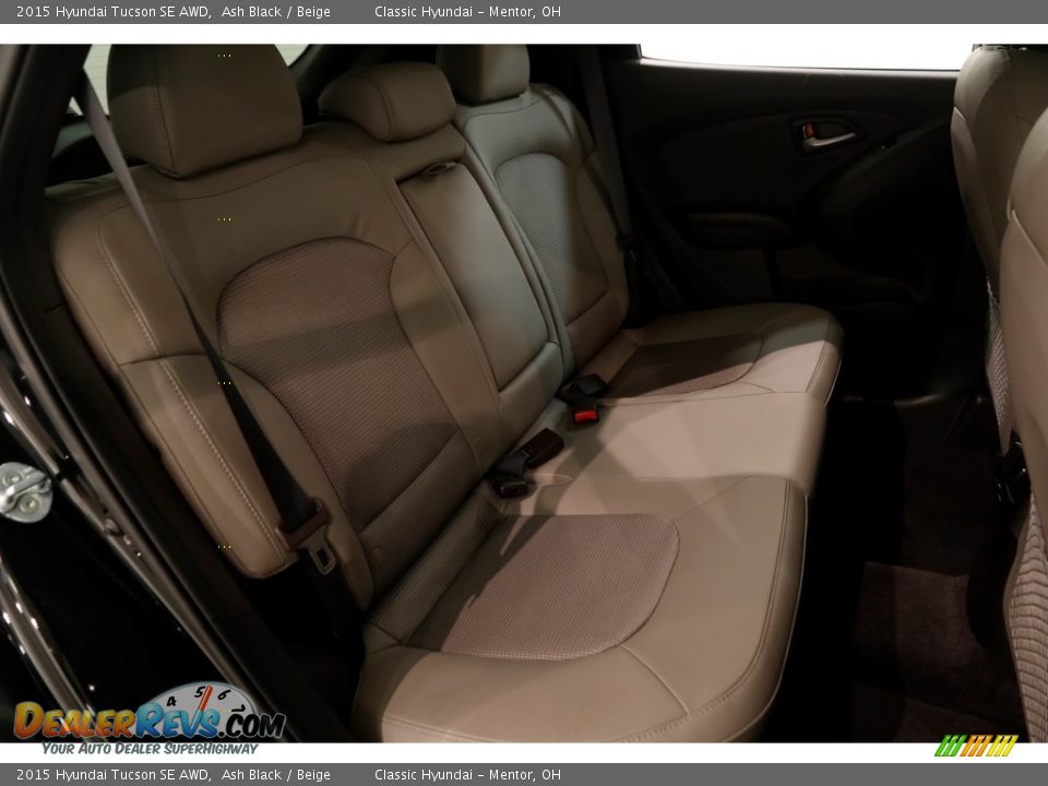 2015 Hyundai Tucson SE AWD Ash Black / Beige Photo #15