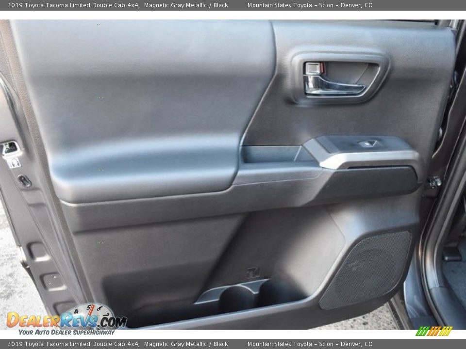 2019 Toyota Tacoma Limited Double Cab 4x4 Magnetic Gray Metallic / Black Photo #21