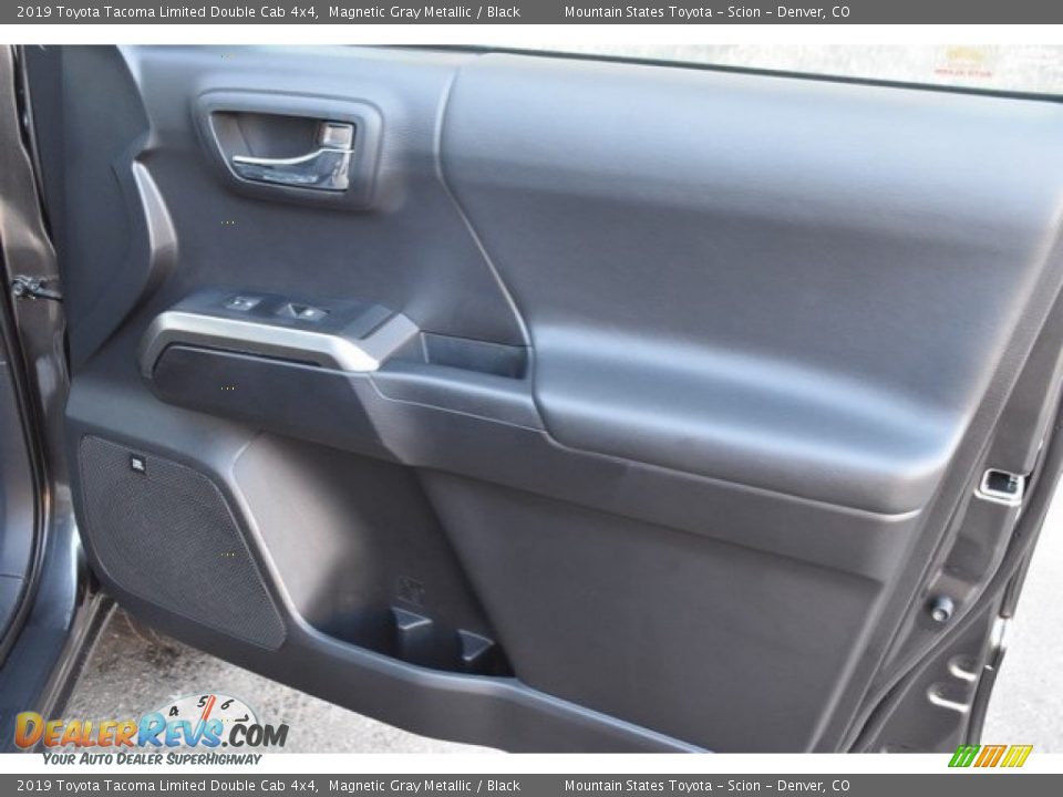2019 Toyota Tacoma Limited Double Cab 4x4 Magnetic Gray Metallic / Black Photo #22