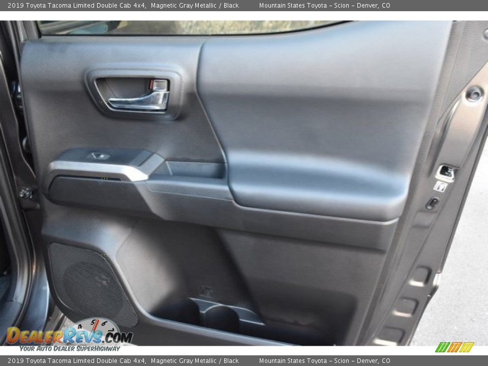 2019 Toyota Tacoma Limited Double Cab 4x4 Magnetic Gray Metallic / Black Photo #23