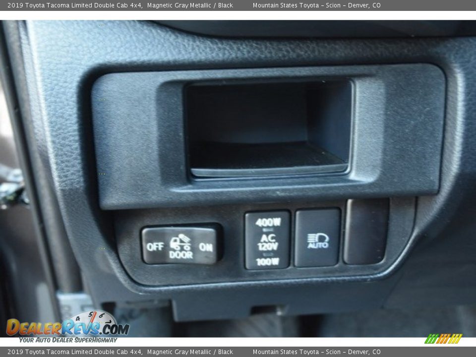 2019 Toyota Tacoma Limited Double Cab 4x4 Magnetic Gray Metallic / Black Photo #25