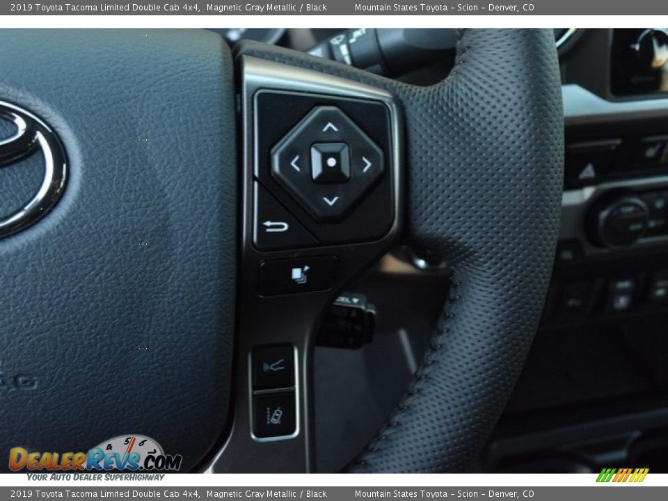 2019 Toyota Tacoma Limited Double Cab 4x4 Magnetic Gray Metallic / Black Photo #27