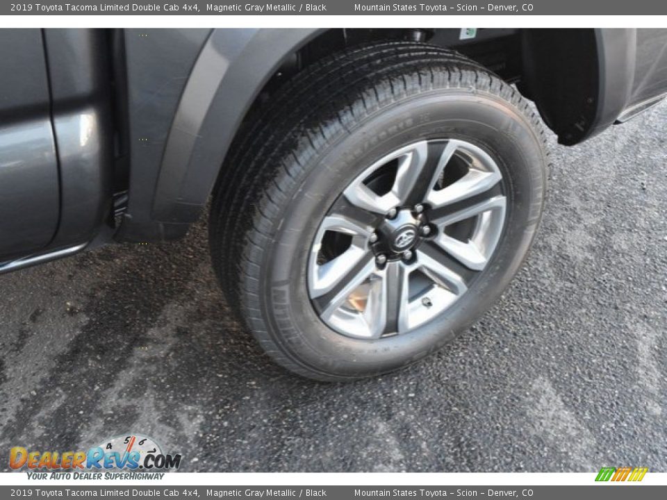 2019 Toyota Tacoma Limited Double Cab 4x4 Magnetic Gray Metallic / Black Photo #33