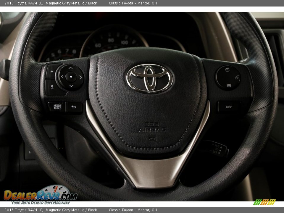 2015 Toyota RAV4 LE Magnetic Gray Metallic / Black Photo #7